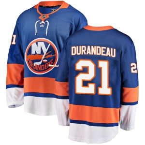 Men's Arnaud Durandeau New York Islanders Breakaway Home Jersey - Blue