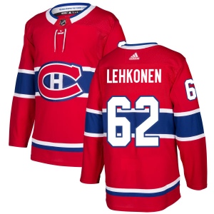 Men's Artturi Lehkonen Montreal Canadiens Authentic Jersey - Red