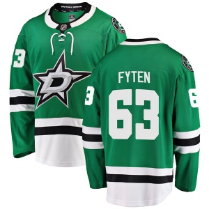 Men's Austin Fyten Dallas Stars Breakaway Home Jersey - Green