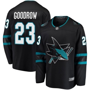 Men's Barclay Goodrow San Jose Sharks Breakaway Alternate Jersey - Black