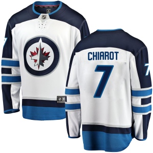 Men's Ben Chiarot Winnipeg Jets Breakaway Away Jersey - White