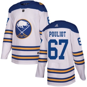 Men's Benoit Pouliot Buffalo Sabres Authentic 2018 Winter Classic Jersey - White