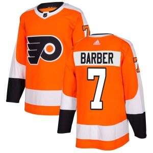 Men's Bill Barber Philadelphia Flyers Authentic Jersey - Orange