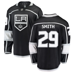 Men's Billy Smith Los Angeles Kings Breakaway Home Jersey - Black