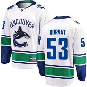 Men's Bo Horvat Vancouver Canucks Breakaway Away Jersey - White