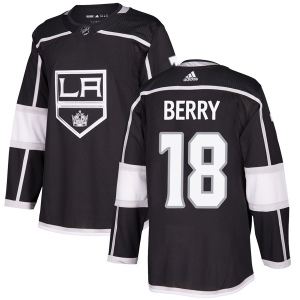 Men's Bob Berry Los Angeles Kings Authentic Home Jersey - Black