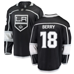 Men's Bob Berry Los Angeles Kings Breakaway Home Jersey - Black