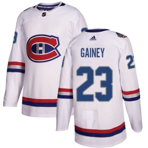 Men's Bob Gainey Montreal Canadiens Authentic 2017 100 Classic Jersey - White