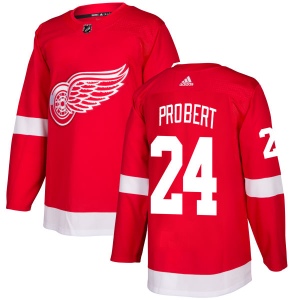 Men's Bob Probert Detroit Red Wings Authentic Jersey - Red