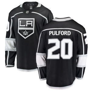 Men's Bob Pulford Los Angeles Kings Breakaway Home Jersey - Black