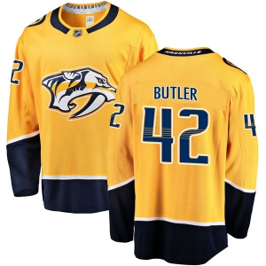 Men's Bobby Butler Nashville Predators Breakaway Home Jersey - Gold