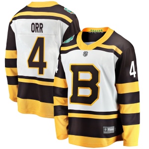 Men's Bobby Orr Boston Bruins 2019 Winter Classic Breakaway Jersey - White