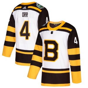 Men's Bobby Orr Boston Bruins Authentic 2019 Winter Classic Jersey - White