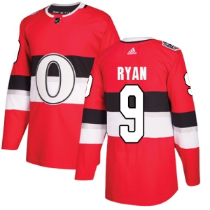 Men's Bobby Ryan Ottawa Senators Authentic 2017 100 Classic Jersey - Red