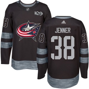 Men's Boone Jenner Columbus Blue Jackets Authentic 1917-2017 100th Anniversary Jersey - Black