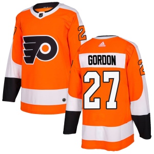 Men's Boyd Gordon Philadelphia Flyers Authentic Home Jersey - Orange