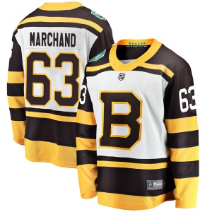 Men's Brad Marchand Boston Bruins 2019 Winter Classic Breakaway Jersey - White