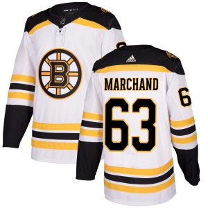 Men's Brad Marchand Boston Bruins Authentic Jersey - White