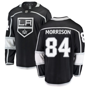 Men's Brad Morrison Los Angeles Kings Breakaway Home Jersey - Black