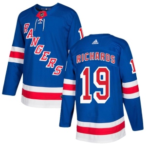 Men's Brad Richards New York Rangers Authentic Home Jersey - Royal Blue