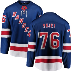 Men's Brady Skjei New York Rangers Home Breakaway Jersey - Blue