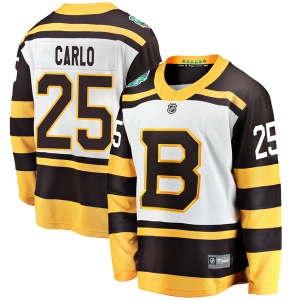 Men's Brandon Carlo Boston Bruins 2019 Winter Classic Breakaway Jersey - White