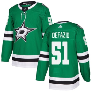 Men's Brandon DeFazio Dallas Stars Authentic Home Jersey - Green