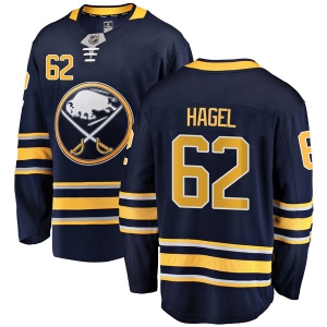 Men's Brandon Hagel Buffalo Sabres Breakaway Home Jersey - Navy Blue