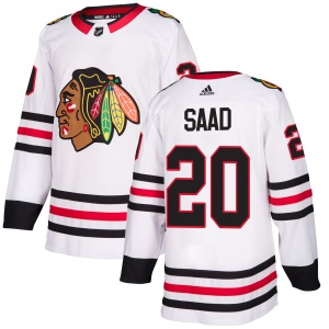 Men's Brandon Saad Chicago Blackhawks Authentic Jersey - White