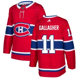 Men's Brendan Gallagher Montreal Canadiens Authentic Jersey - Red