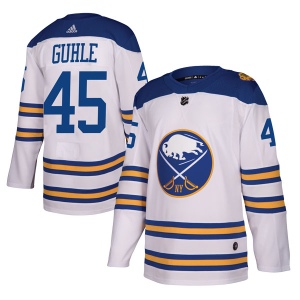 Men's Brendan Guhle Buffalo Sabres Authentic 2018 Winter Classic Jersey - White