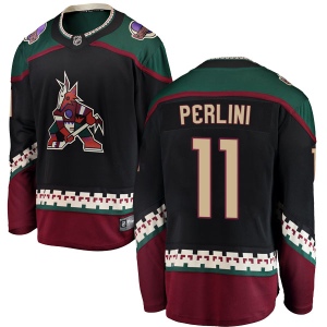 Men's Brendan Perlini Arizona Coyotes Breakaway Alternate Jersey - Black