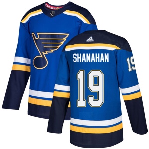 Men's Brendan Shanahan St. Louis Blues Authentic Home Jersey - Blue