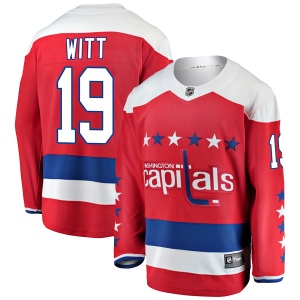 Men's Brendan Witt Washington Capitals Breakaway Alternate Jersey - Red