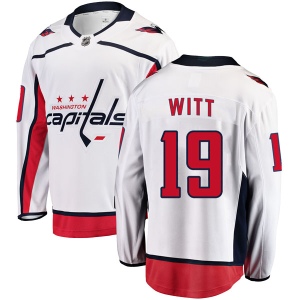 Men's Brendan Witt Washington Capitals Breakaway Away Jersey - White