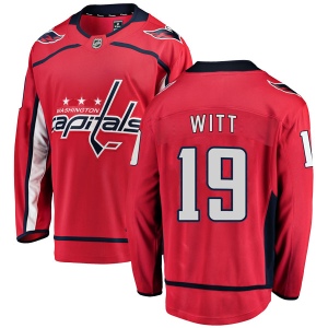 Men's Brendan Witt Washington Capitals Breakaway Home Jersey - Red