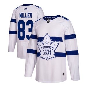 Men's Brenden Miller Toronto Maple Leafs Authentic 2018 Stadium Series Jersey - White