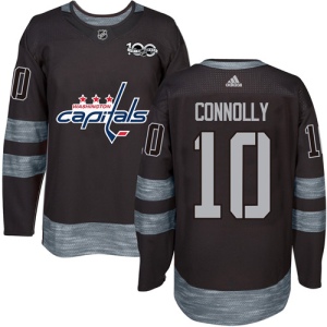 Men's Brett Connolly Washington Capitals Authentic 1917-2017 100th Anniversary Jersey - Black