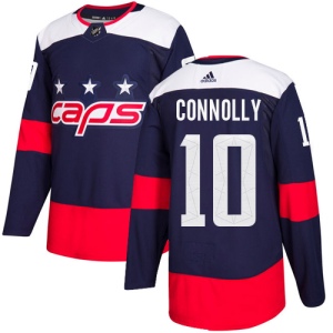 Men's Brett Connolly Washington Capitals Authentic 2018 Stadium Series Jersey - Navy Blue