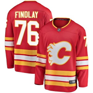 Men's Brett Findlay Calgary Flames Breakaway Alternate Jersey - Red