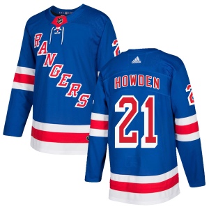 Men's Brett Howden New York Rangers Authentic Home Jersey - Royal Blue