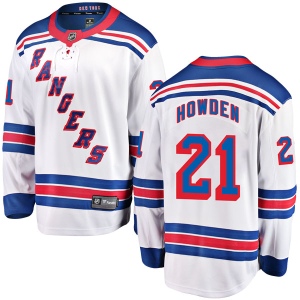 Men's Brett Howden New York Rangers Breakaway Away Jersey - White