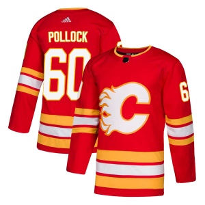 Men's Brett Pollock Calgary Flames Authentic Alternate Jersey - Red