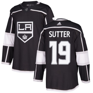 Men's Brett Sutter Los Angeles Kings Authentic Home Jersey - Black