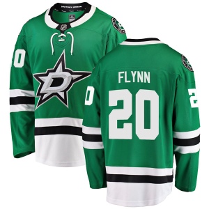 Men's Brian Flynn Dallas Stars Breakaway Home Jersey - Green