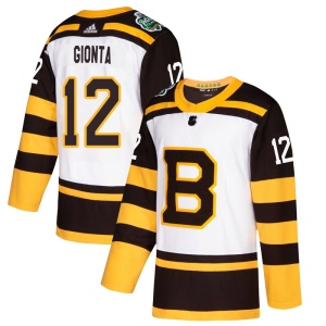 Men's Brian Gionta Boston Bruins Authentic 2019 Winter Classic Jersey - White