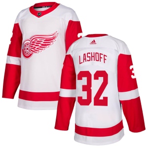 Men's Brian Lashoff Detroit Red Wings Authentic Jersey - White