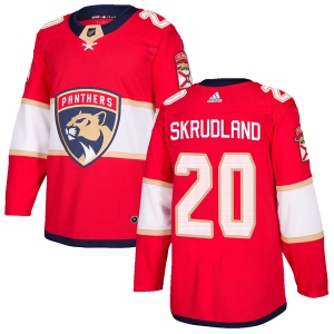 Men's Brian Skrudland Florida Panthers Authentic Home Jersey - Red