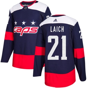 Men's Brooks Laich Washington Capitals Authentic 2018 Stadium Series Jersey - Navy Blue