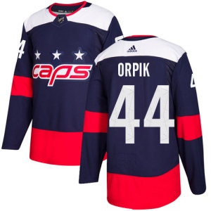 Men's Brooks Orpik Washington Capitals Authentic 2018 Stadium Series Jersey - Navy Blue